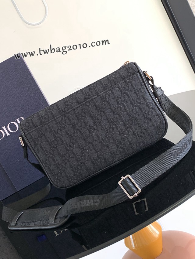 Dior专柜2024新款迪奥高仿原单经典系列大号Dior 8手袋肩背斜挎男包 djfk1564